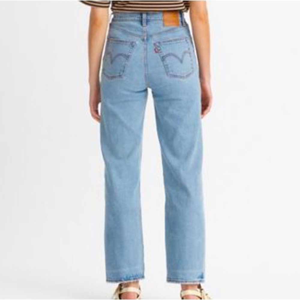 Sale! LEVI’S Ribcage Straight Button Fly Denim